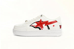A Bathing Ape BAPE STA Low - White Shark — image 1