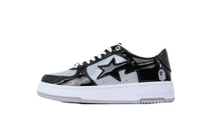 A Bathing Ape BAPE STA Low - Black Light Gray — image 1