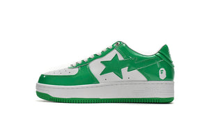 A Bathing Ape BAPE STA Low - White Green — image 1