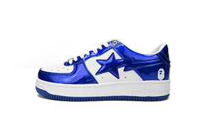 A Bathing Ape BAPE STA Low - Blue and White Mirror Finish — image 1