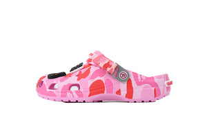 BAPE x Crocs Classic Clog ABC Camo - Pink — image 1