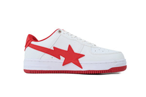 A Bathing Ape BAPE STA Low - Red And White Big Star — image 2