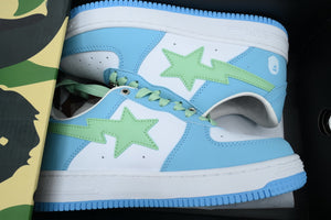 A Bathing Ape BAPE STA Low - Blue Green — image 2