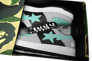 A Bathing Ape BAPE STA Low - Grey Black Green — image 2