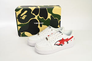 A Bathing Ape BAPE STA Low - White Shark — image 3