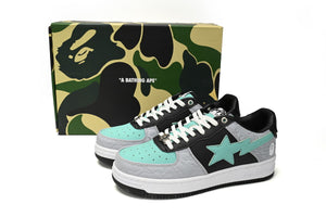 A Bathing Ape BAPE STA Low - Grey Black Green — image 3