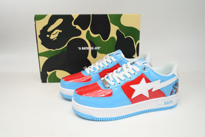 A Bathing Ape BAPE STA Low - Captain America — image 3