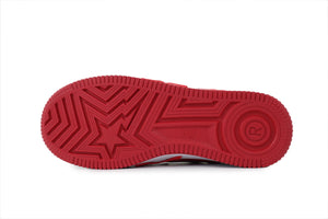A Bathing Ape BAPE STA Low - Red And White Big Star — image 4