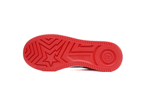 A Bathing Ape BAPE STA Low - Red And White — image 4
