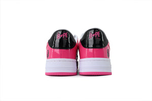 A Bathing Ape BAPE STA Low - Red Black Rose Red — image 6