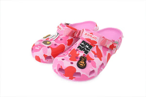 BAPE x Crocs Classic Clog ABC Camo - Pink — image 6