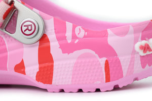 BAPE x Crocs Classic Clog ABC Camo - Pink — image 8