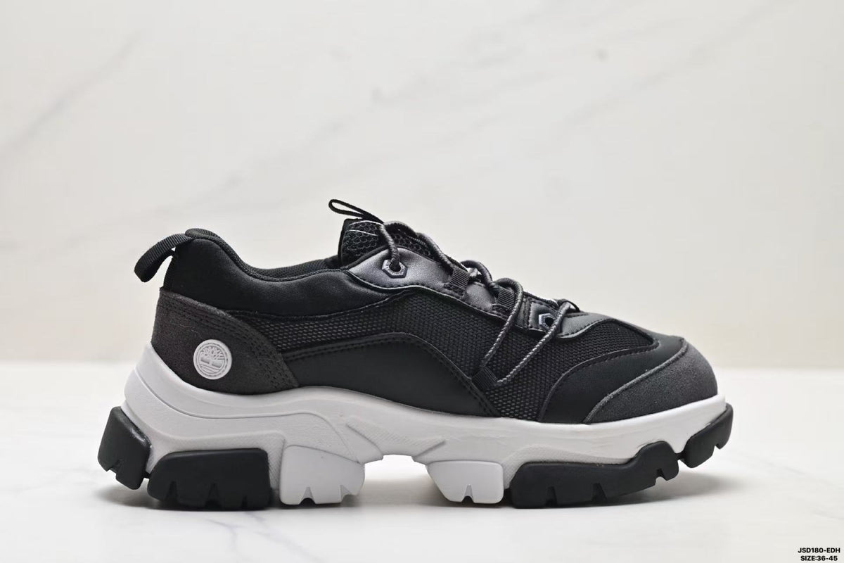 Boot - Low top Hiking Black and White