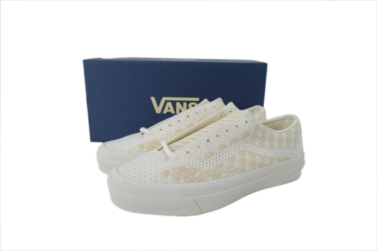 162V Premium Old Skool Knit "True White/Beige