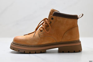 Height-Increasing Work Boots Light Brown — image 4