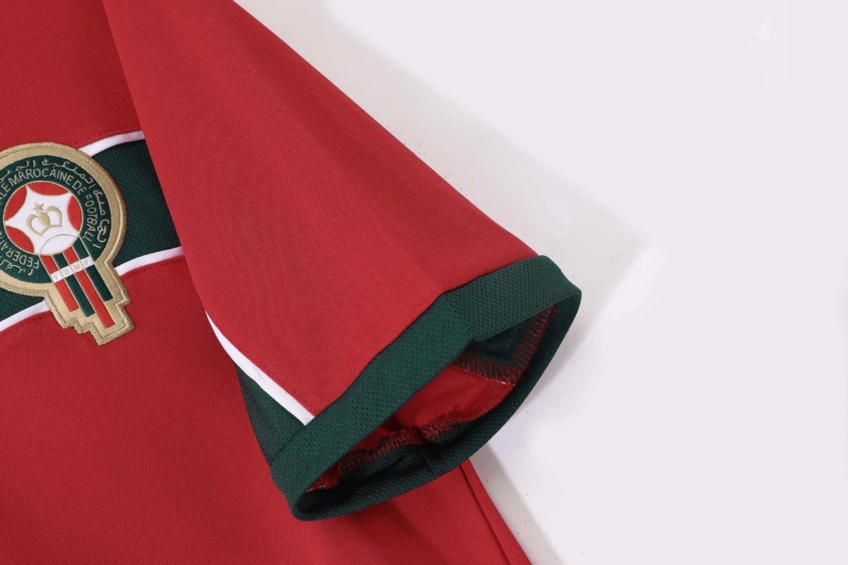 maillot de foot rétro équipe nationale du Maroc 1998