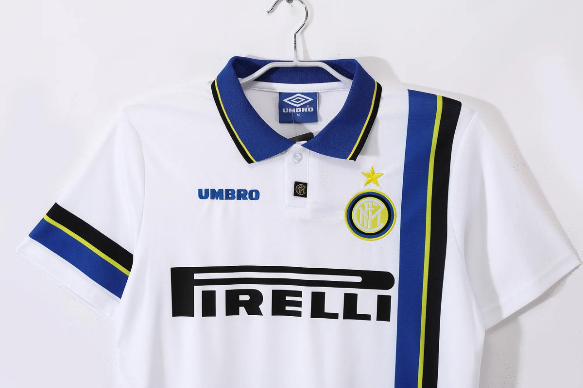 maillot de foot rétro inter de Milan 1997/1998